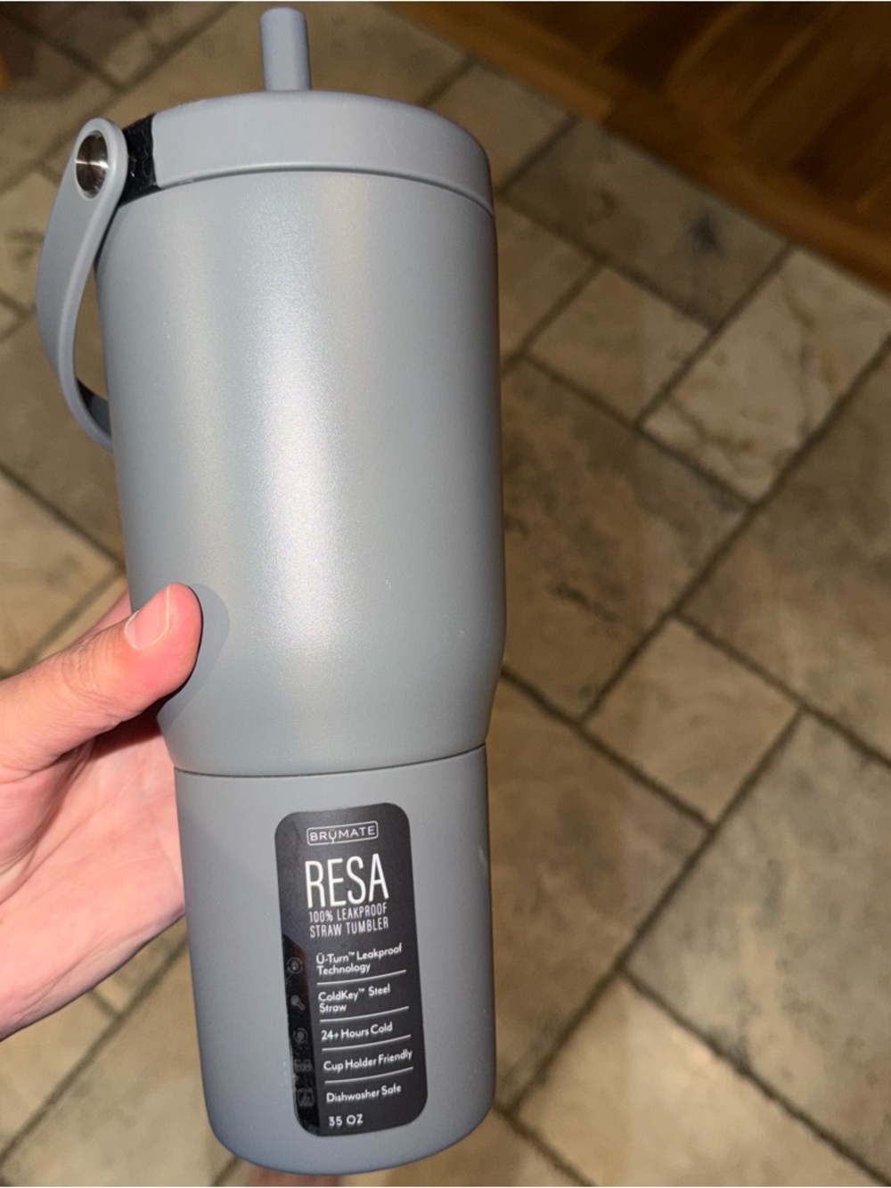 BrüMate RESA Straw Tumbler - Mocha